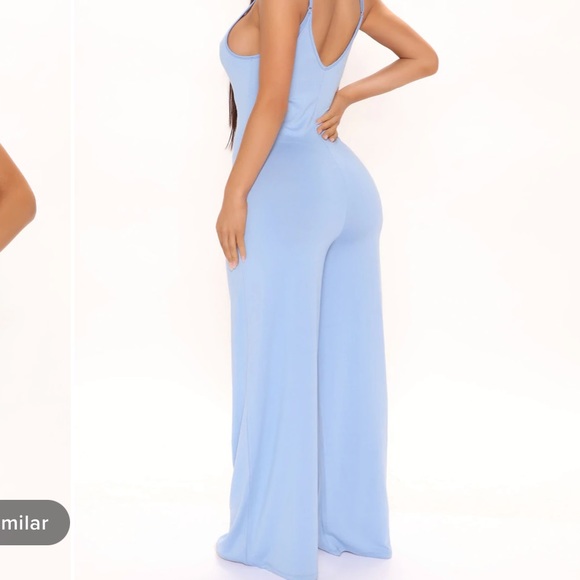 FASHION NOVA SIMPLER TIMES JUMPSUIT - Picture 2 of 4